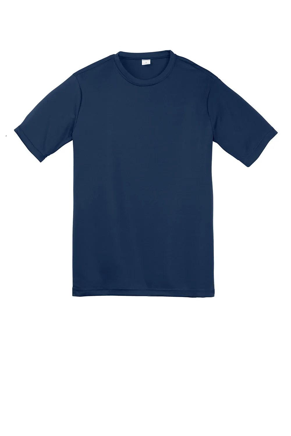 Sport-Tek Jugend Competitor Feuchtigkeitstransportierendes Kurzarm-Crewneck T-Shirt - Echt Marineblau