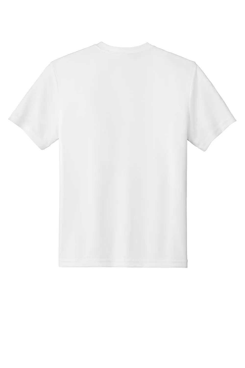Sport-Tek Jugend Competitor Feuchtigkeitstransportierendes Kurzarm-Crewneck T-Shirt - Weiß