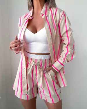Sunny Side Shorts-Set - Rosa