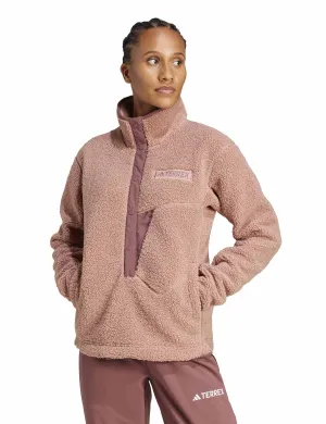 Terrex Xploric High Pile Fleece Pullover Sweatshirt - Warmes Lehm