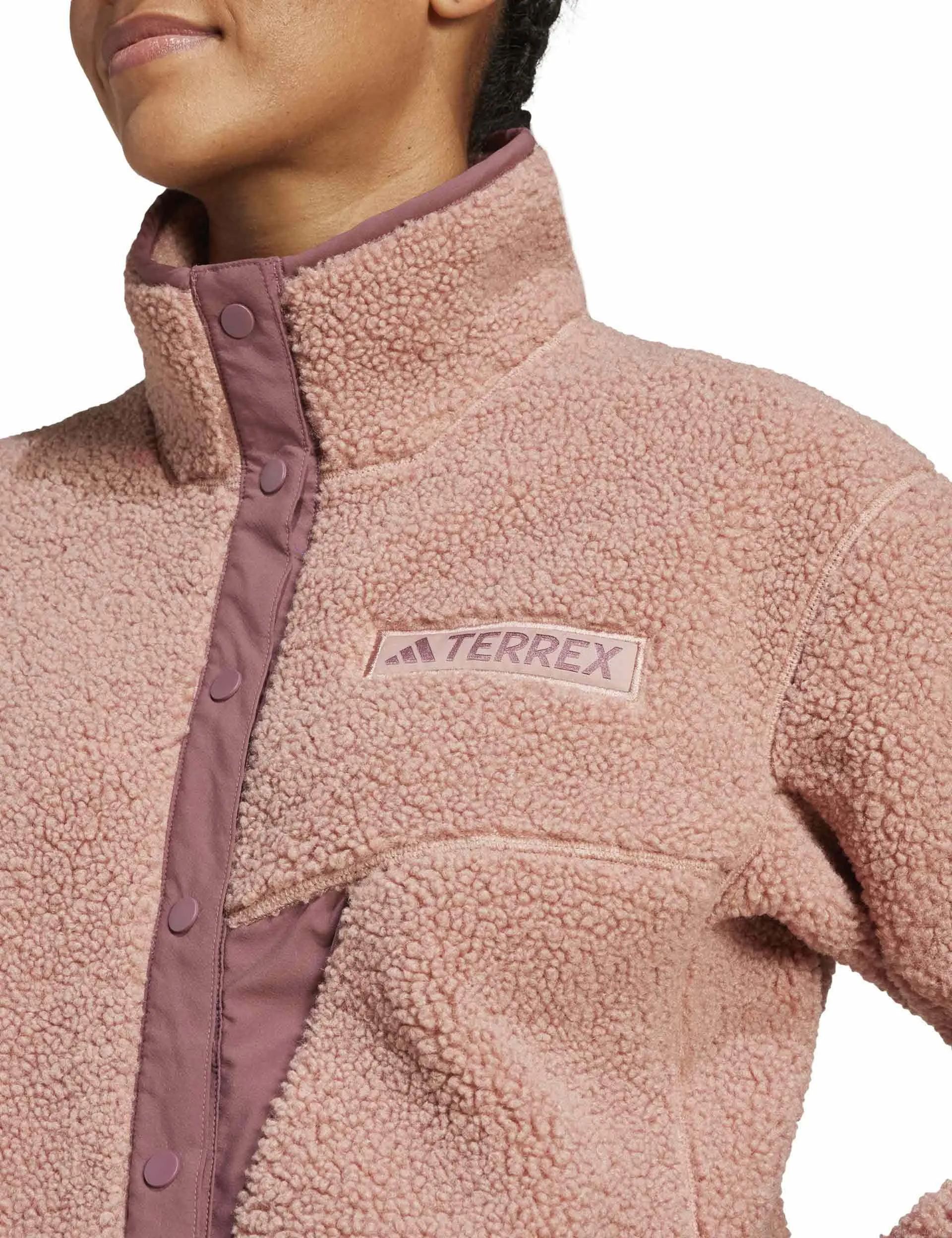 Terrex Xploric High Pile Fleece Pullover Sweatshirt - Warmes Lehm