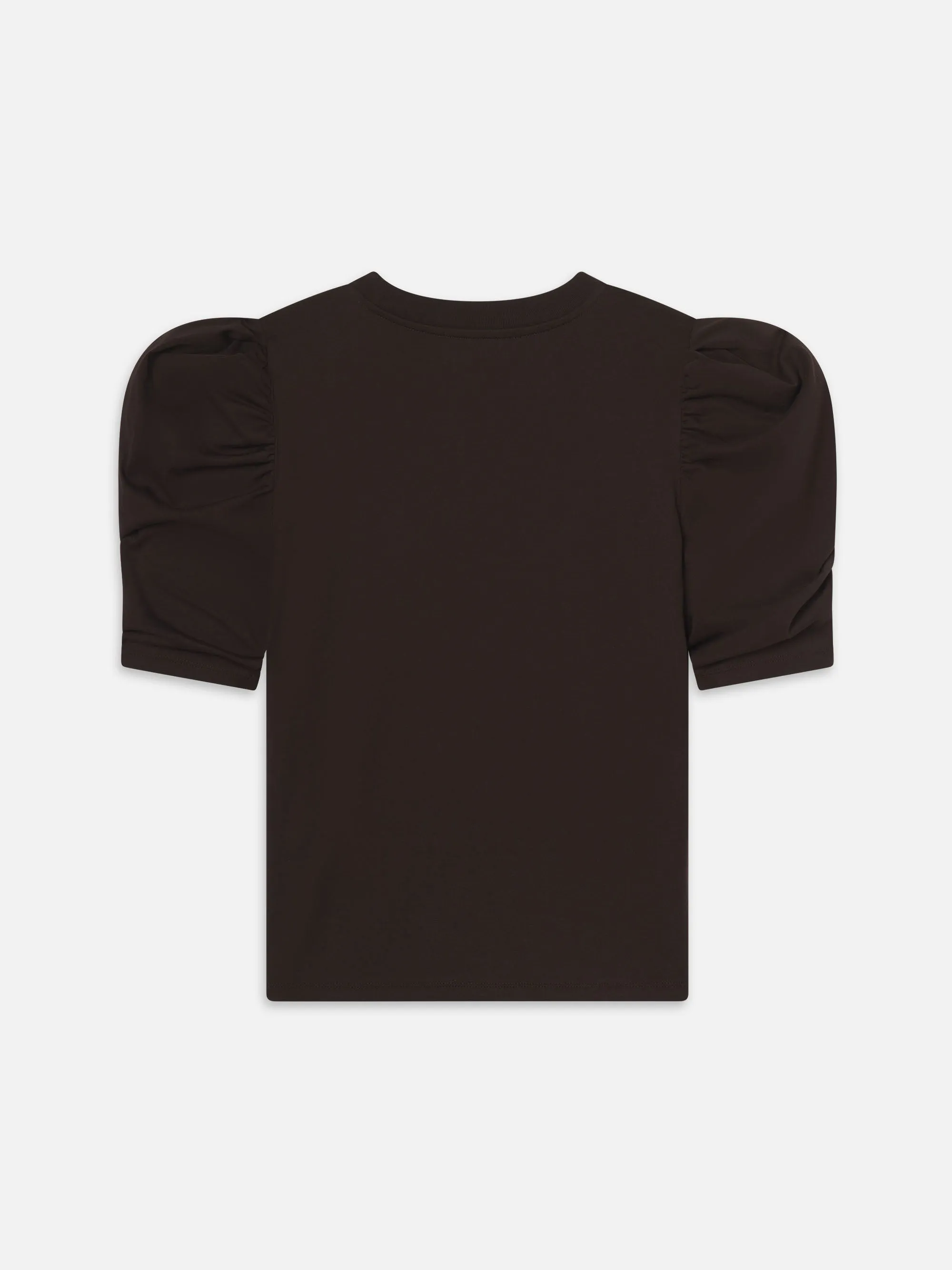 Das Drape-T-Shirt -- Espresso