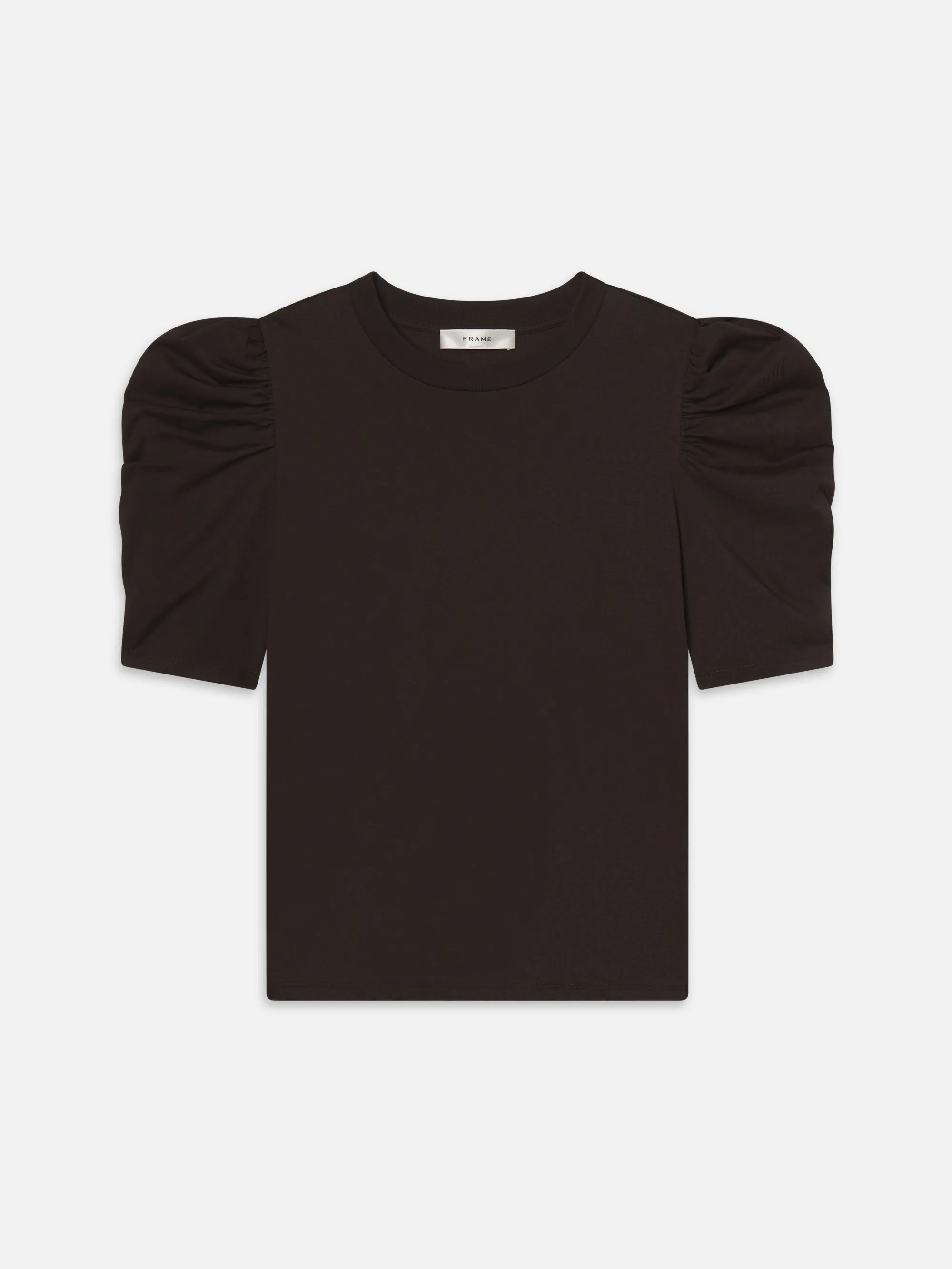 Das Drape-T-Shirt -- Espresso