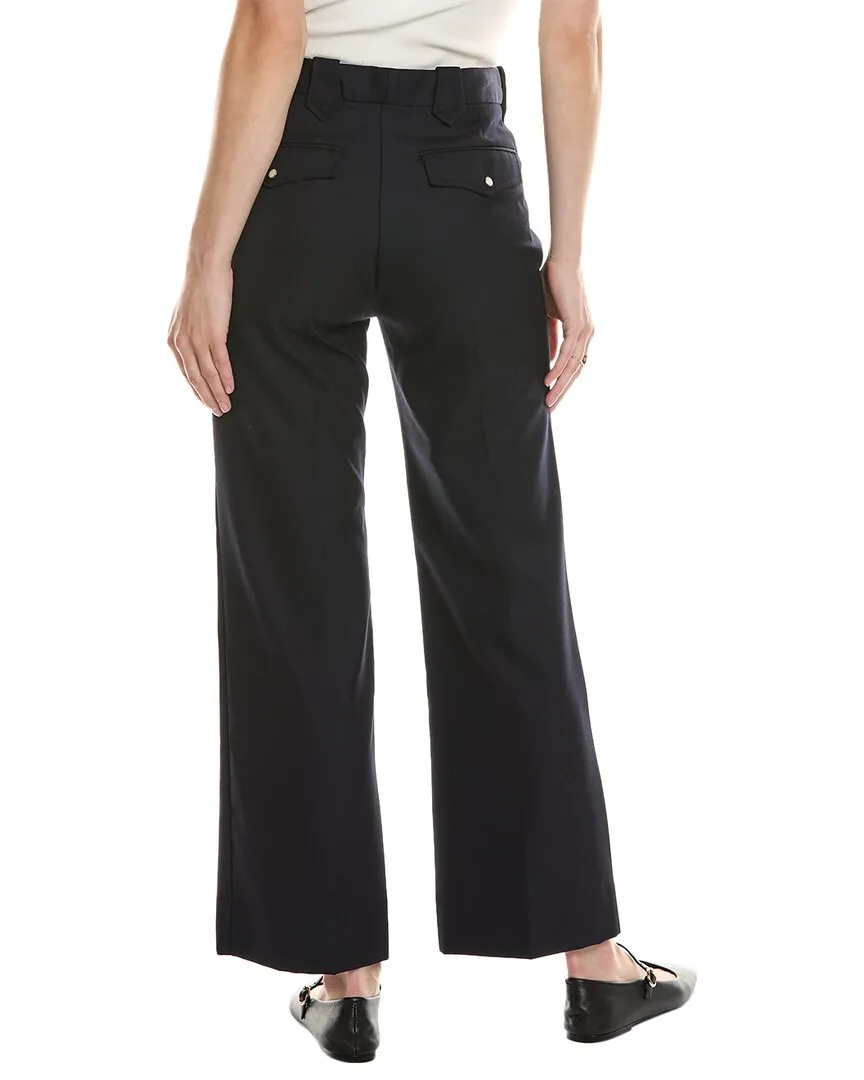 THE GREAT Die Western-Hose aus Wollmischgewebe