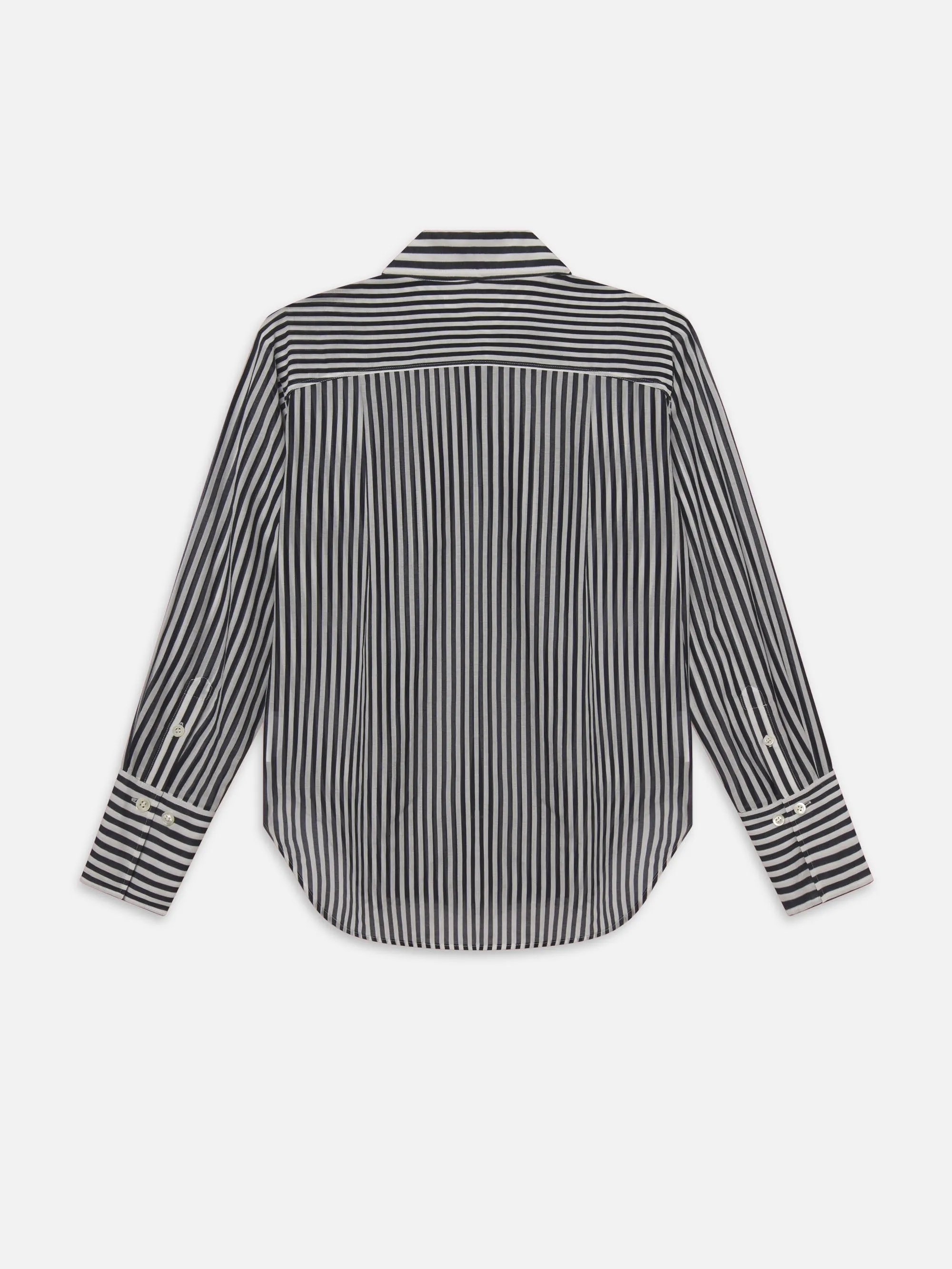 Das übergroße Pocket-Hemd -- Marine Multi