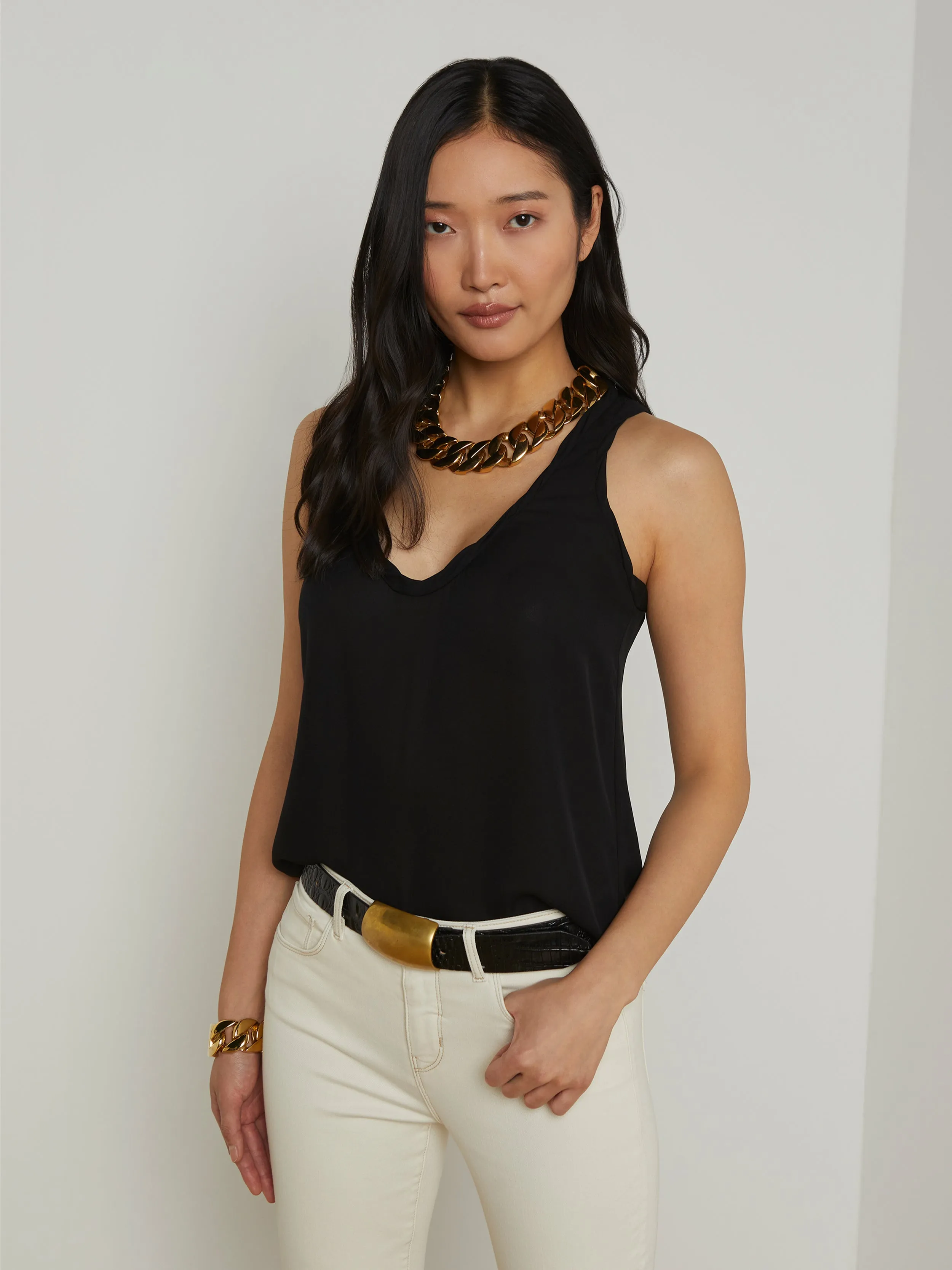Trixi Seiden Tanktop