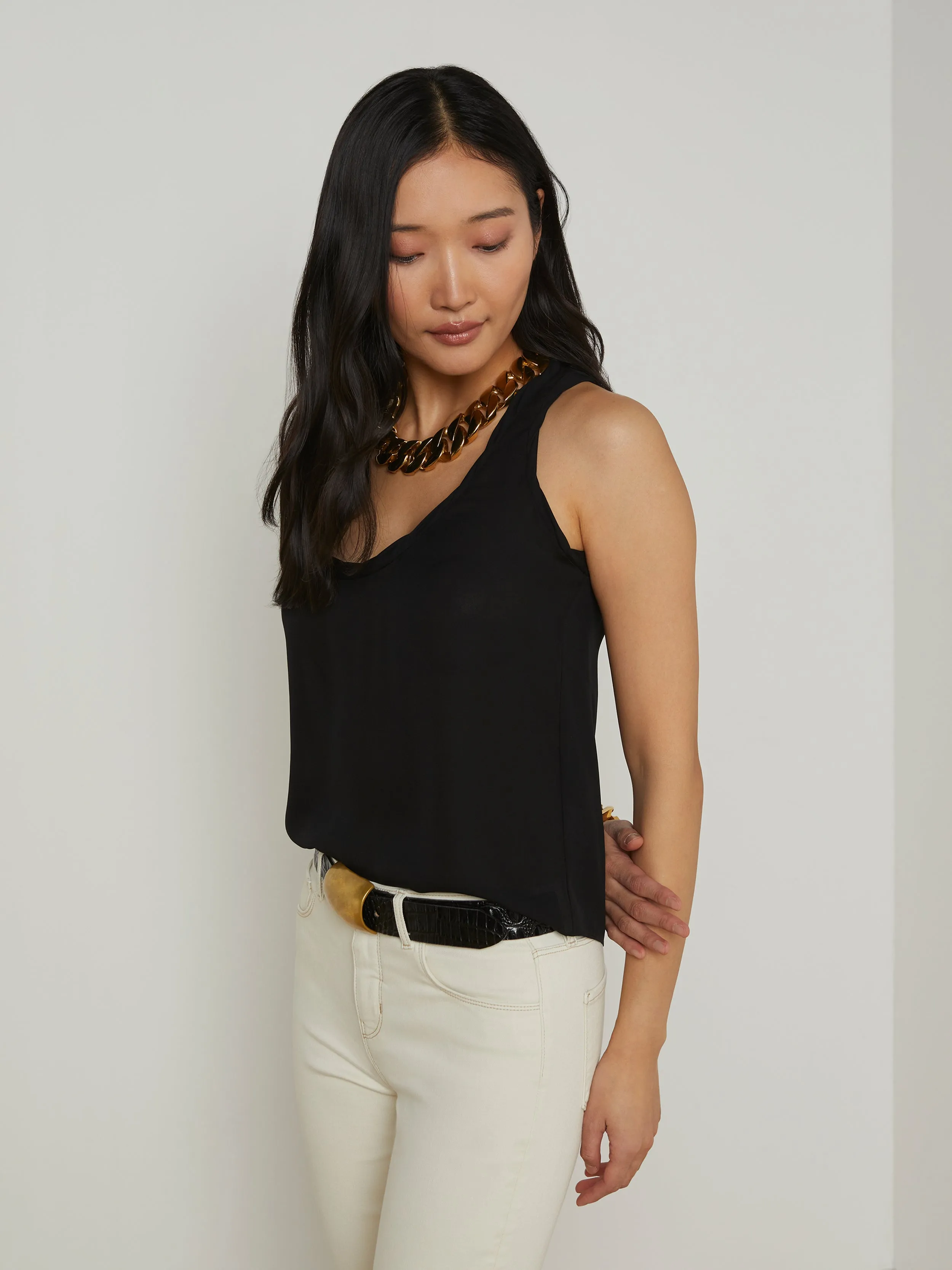Trixi Seiden Tanktop