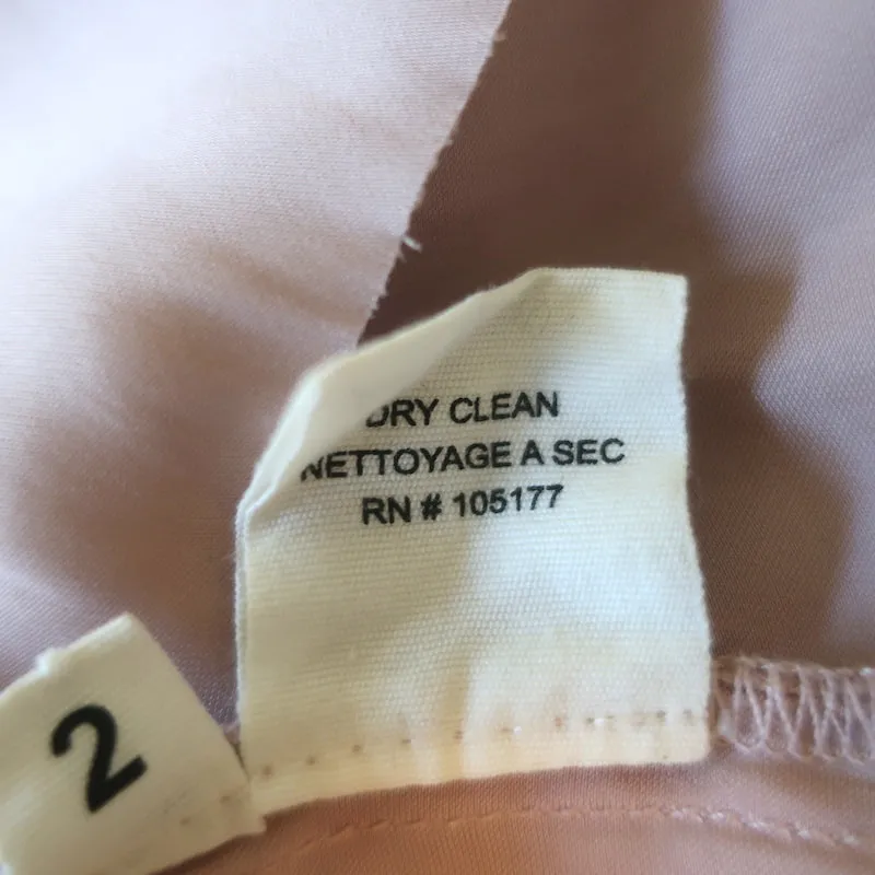 Ulla Johnson Ren Rüschenbluse mit Puffärmeln in Staubrosa Matt-Satin Größe 2