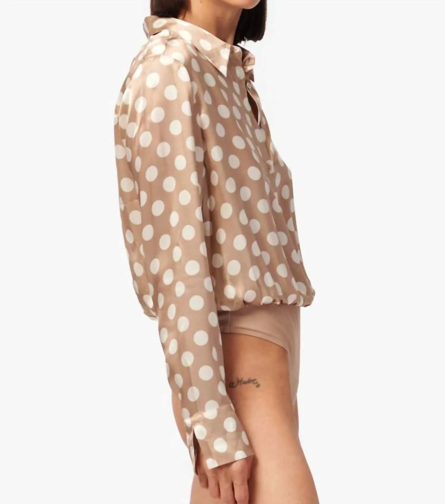 Ursula Bodysuit In Makro-Punkt