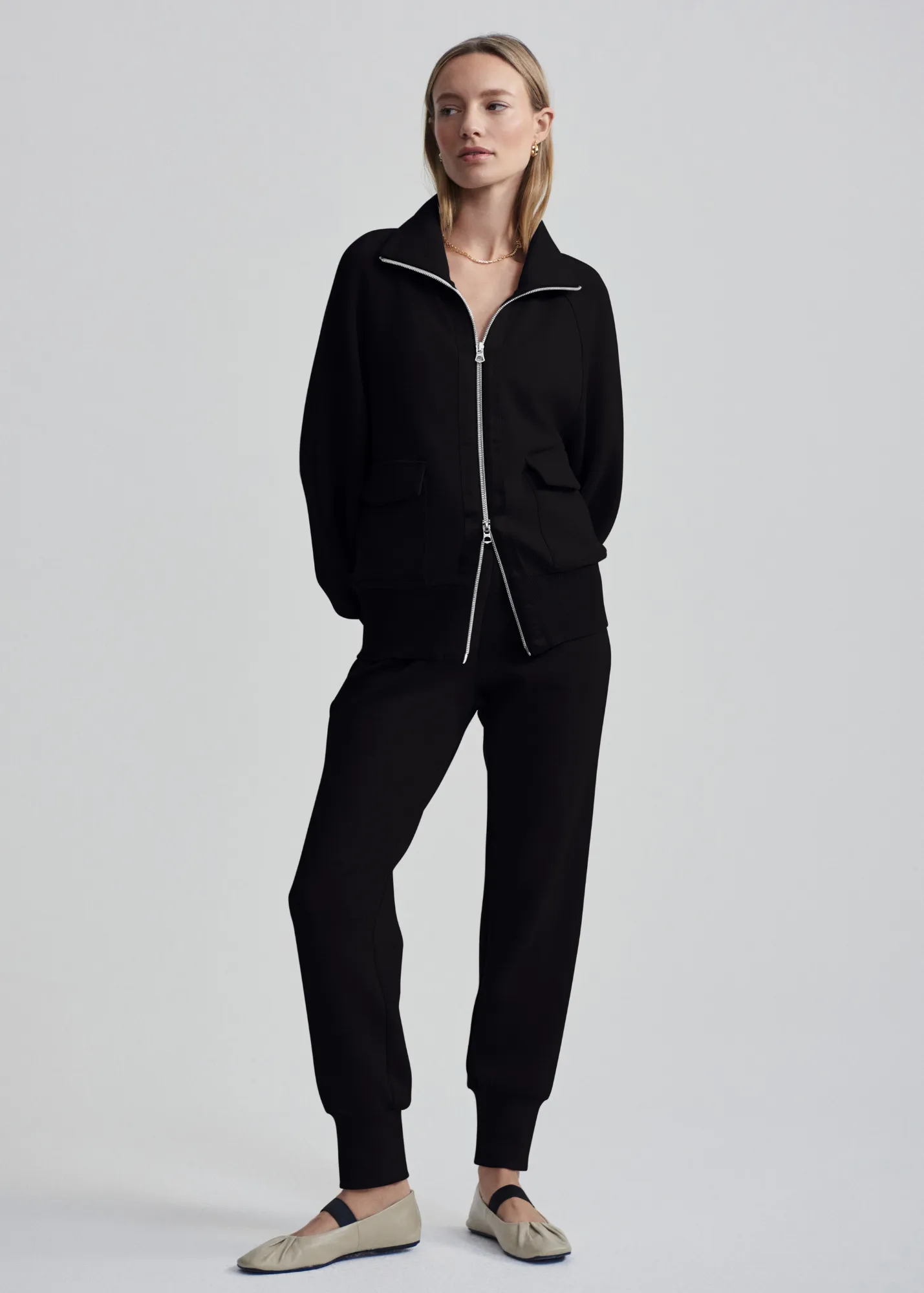 Varley Roxbury Reißverschluss-Sweatshirt