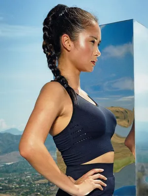 Veganes Frauen-Crop-Top 'Reveal' Sport-BH | Mehrere Farben