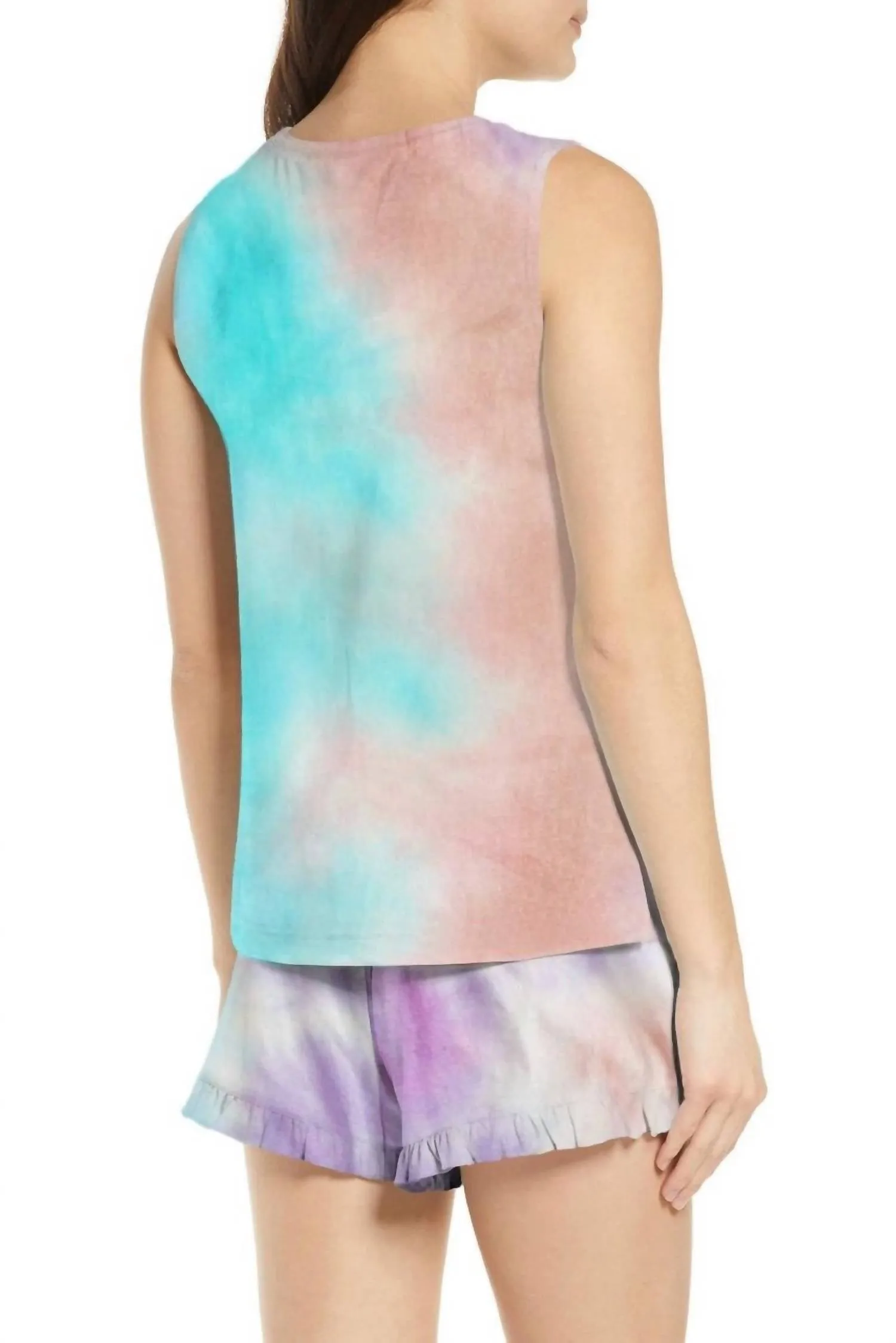 Vered Loungewear Shorts-Set in Aquarell