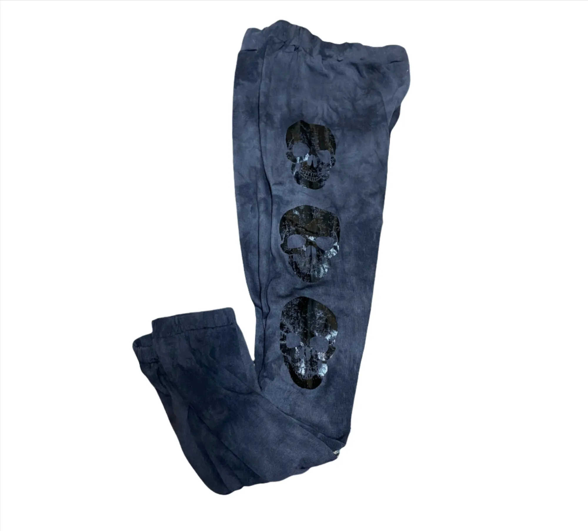 Vintage Havanna Batik-Totenkopf Jogginghose S10958