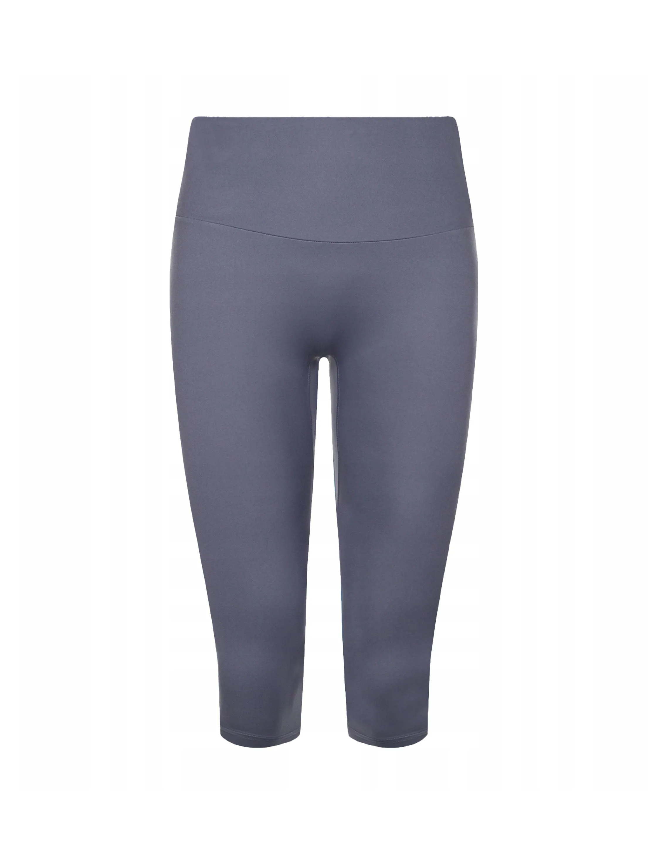 Damen Capri-Leggings mit Logo-Print, Lila