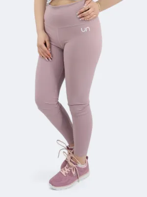 Damen Leggings mit Logo-Print, Lila