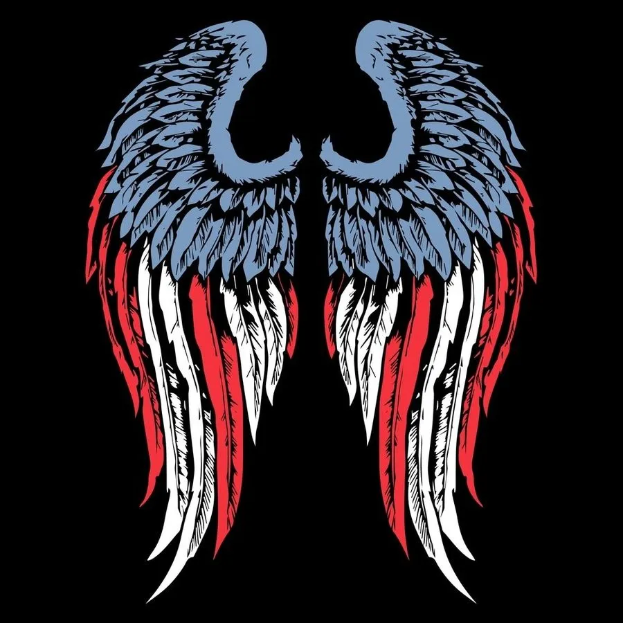 Women's Freedom Angel Langarm - Schwarz