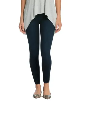 Damen Einfache Knöcheljeans-Leggings, Marineblau