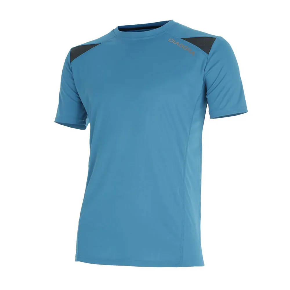 Damen Lauf-T-Shirt, Blau