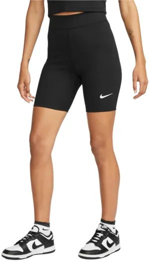 Klassische Damen-Sportbekleidung: Hochtaillierte Biker-Shorts mit 8-Zoll-Länge