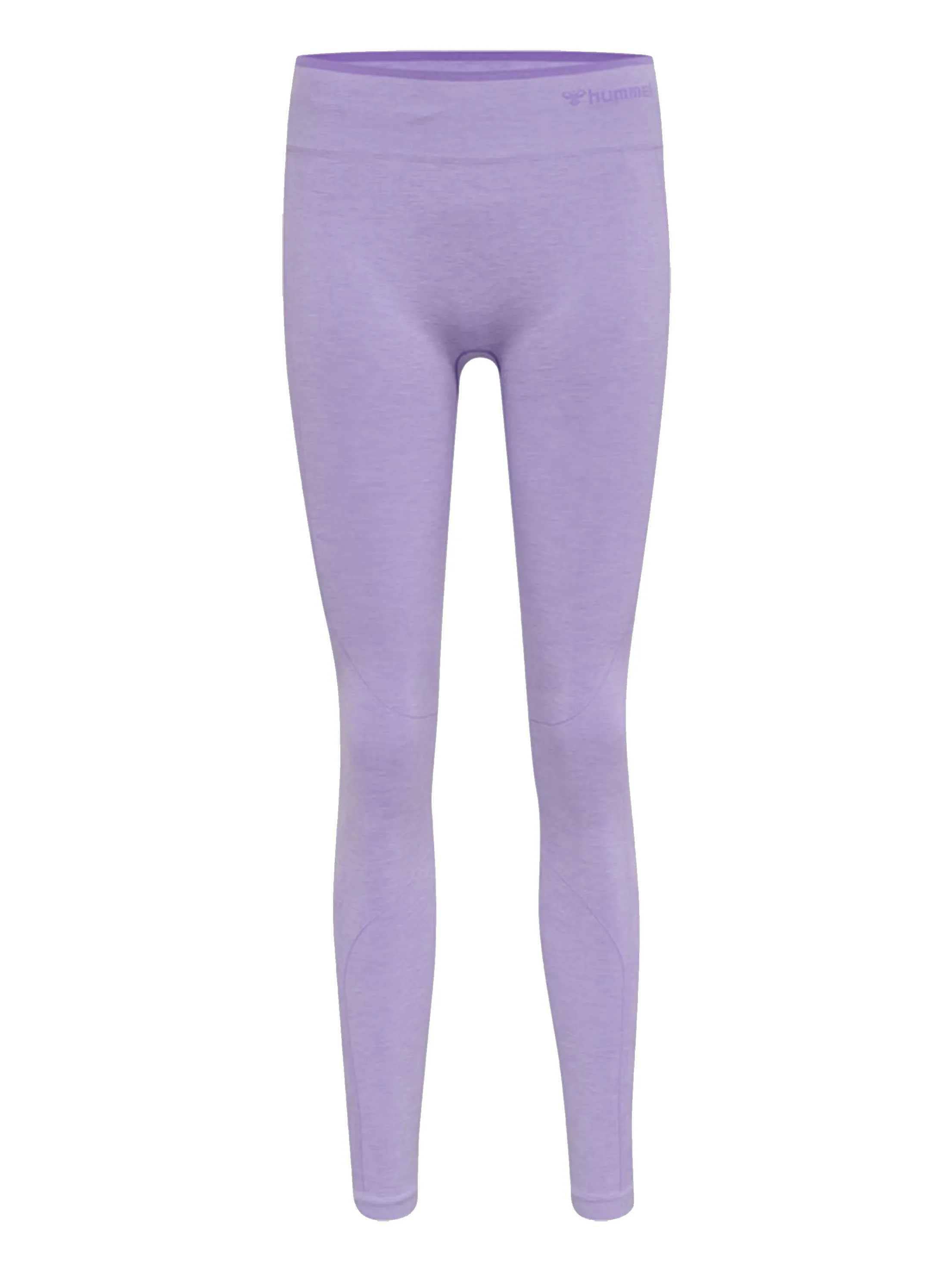 Damen Riffel-Leggings, Lila