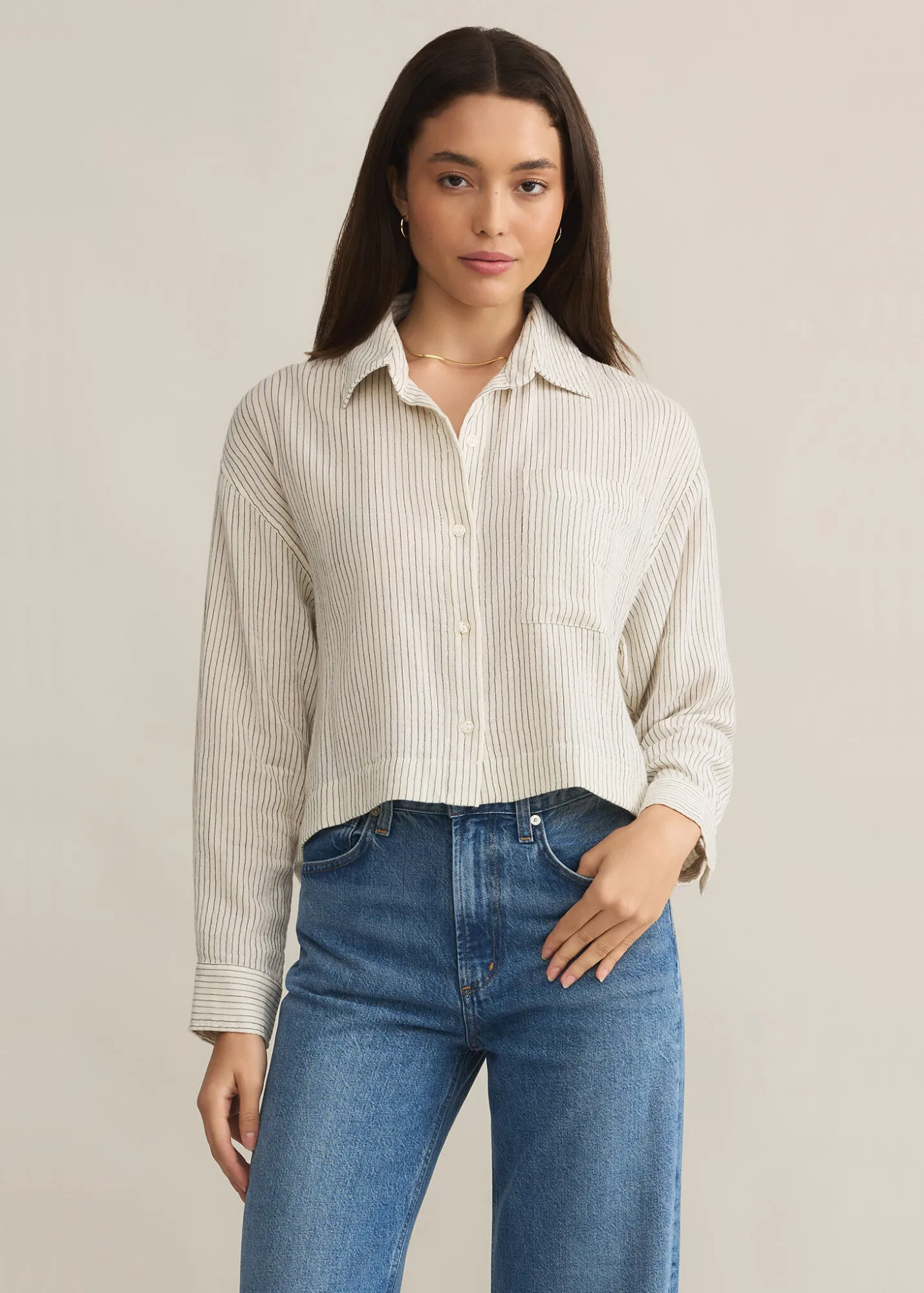 Z Supply Del Mar Gestreiftes Shirt