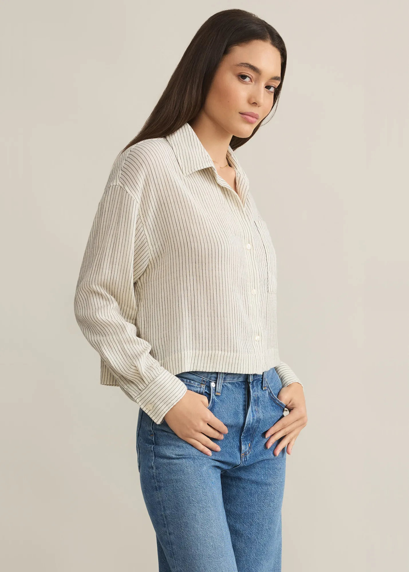 Z Supply Del Mar Gestreiftes Shirt