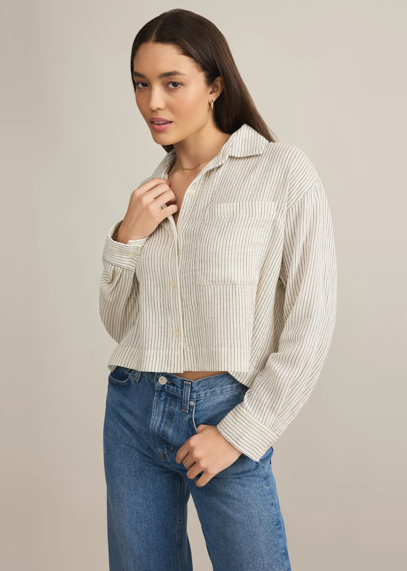 Z Supply Del Mar Gestreiftes Shirt
